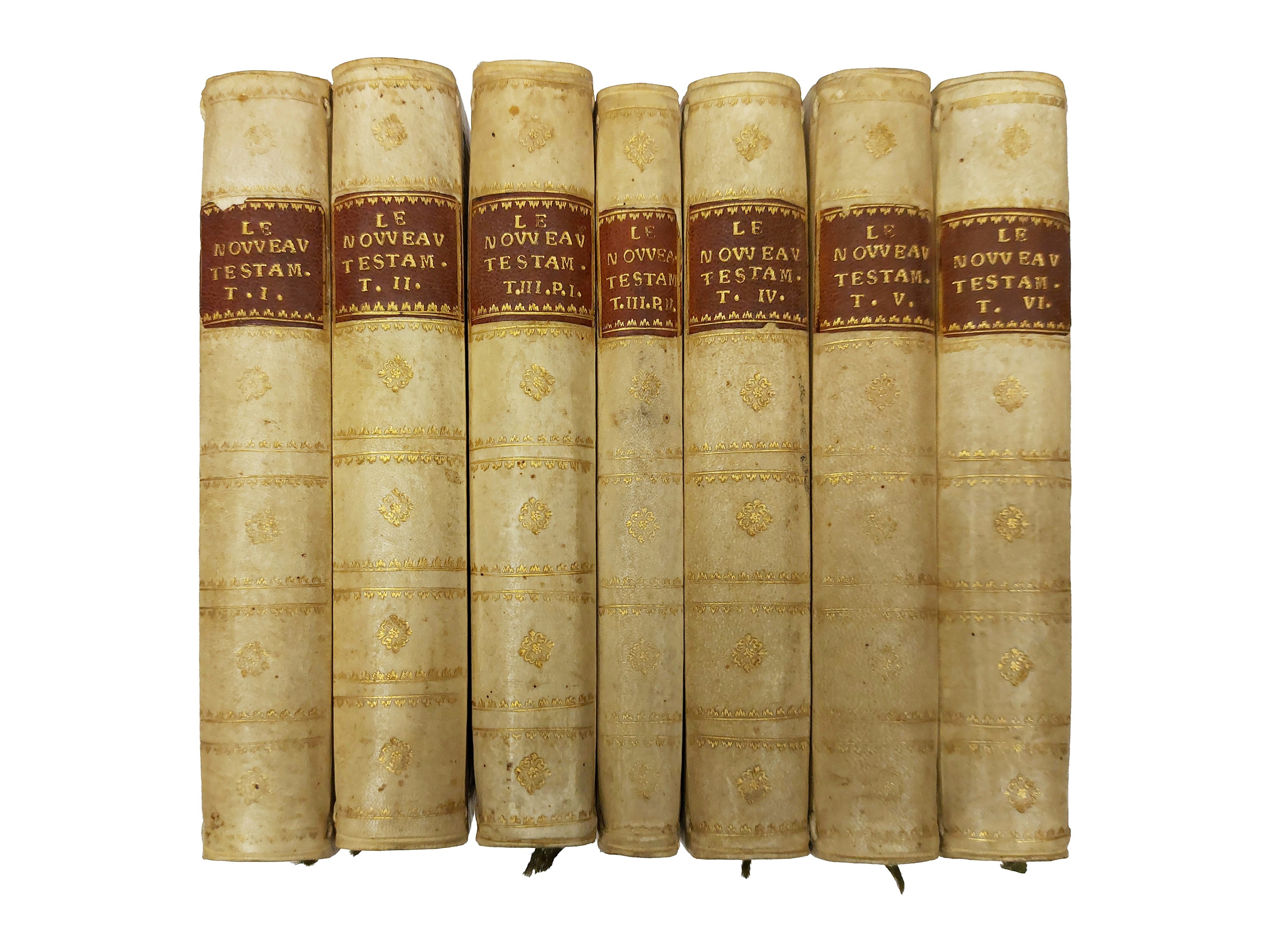 Editore del XVIII secolo, Le nouveau testament traduit en françois avec des notes et la concorde ...