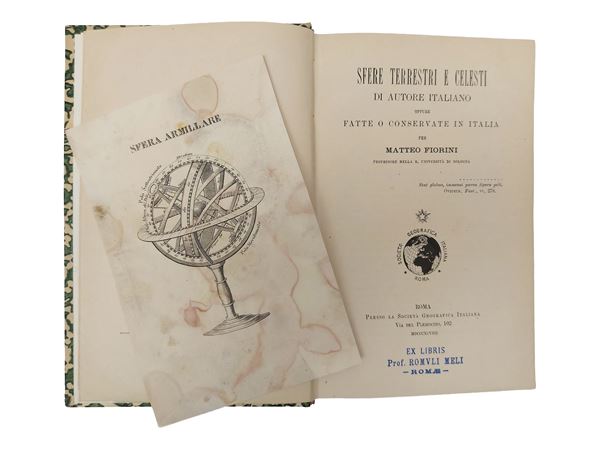 Terrestrial and celestial spheres by Italian authors or made or preserved in Italy