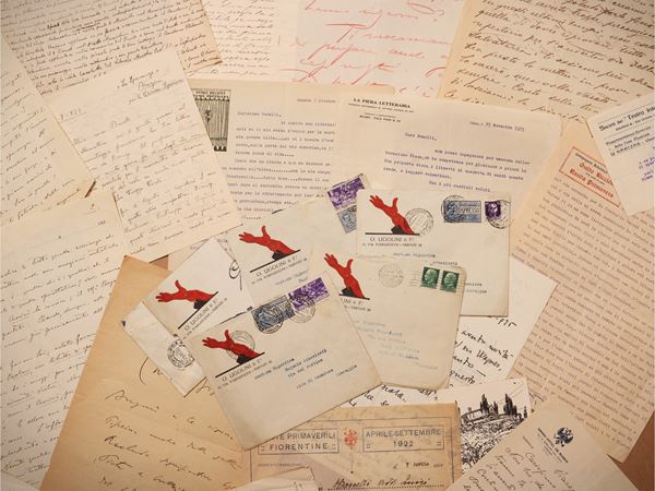 Raccolta di lettere manoscritte