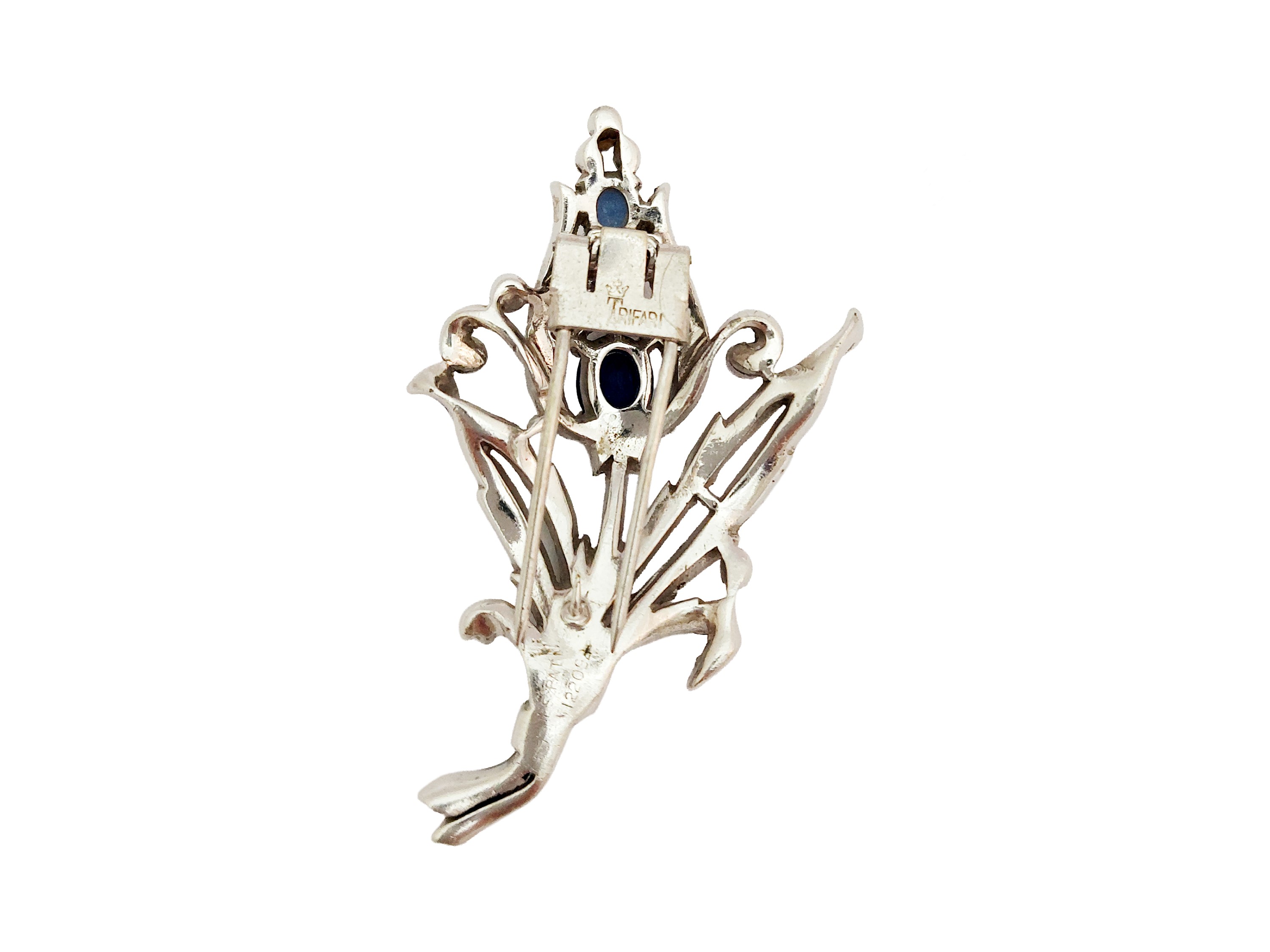 Trifari - Fur Clip Floreale