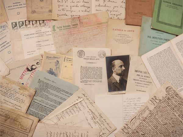Miscellany of nineteenth/twentieth century letters, documents and pamphlets