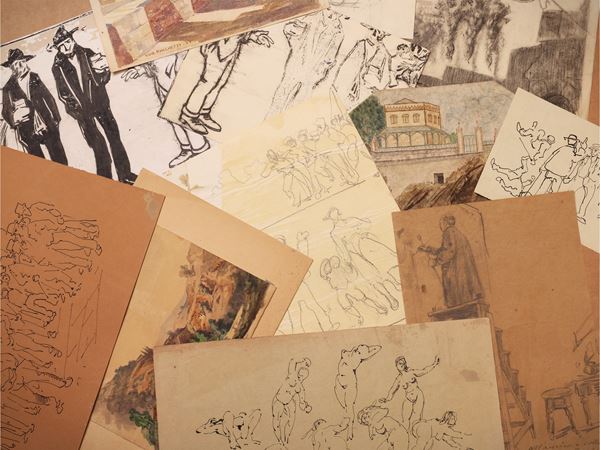 Miscellanea di schizzi e disegni