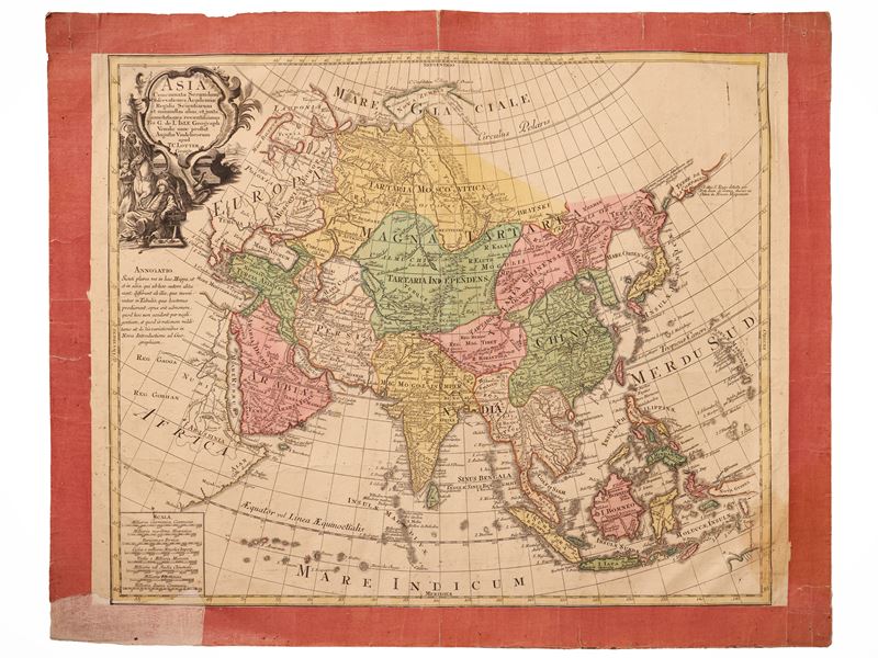 Tobias Conrad Lotter - Asia Concinnata Secundum Obervationes Academiae Regalis Scientiarum