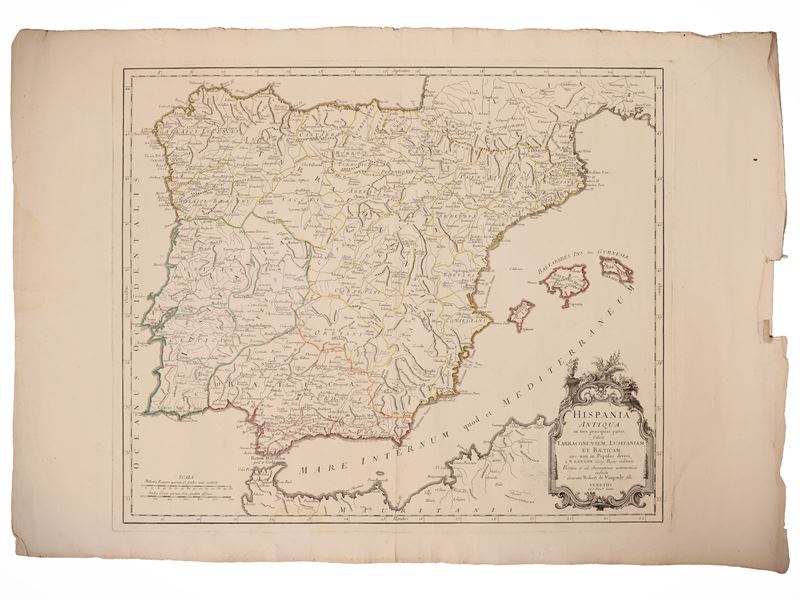 Robert de Vaugondy filio, Hispania Antiqua