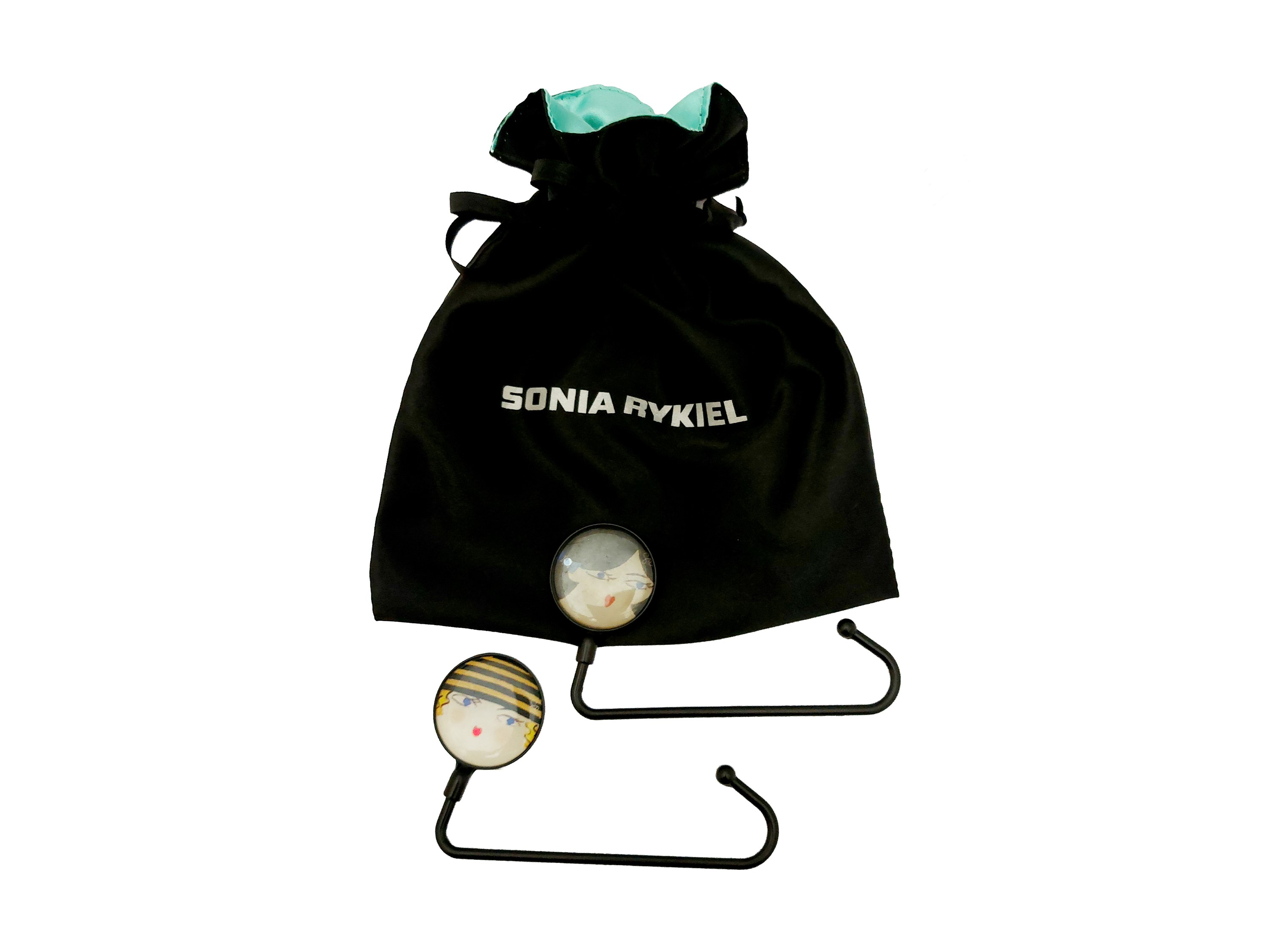 Sonia Rykiel - Coppia di Ganci Portaborse da Tavolo