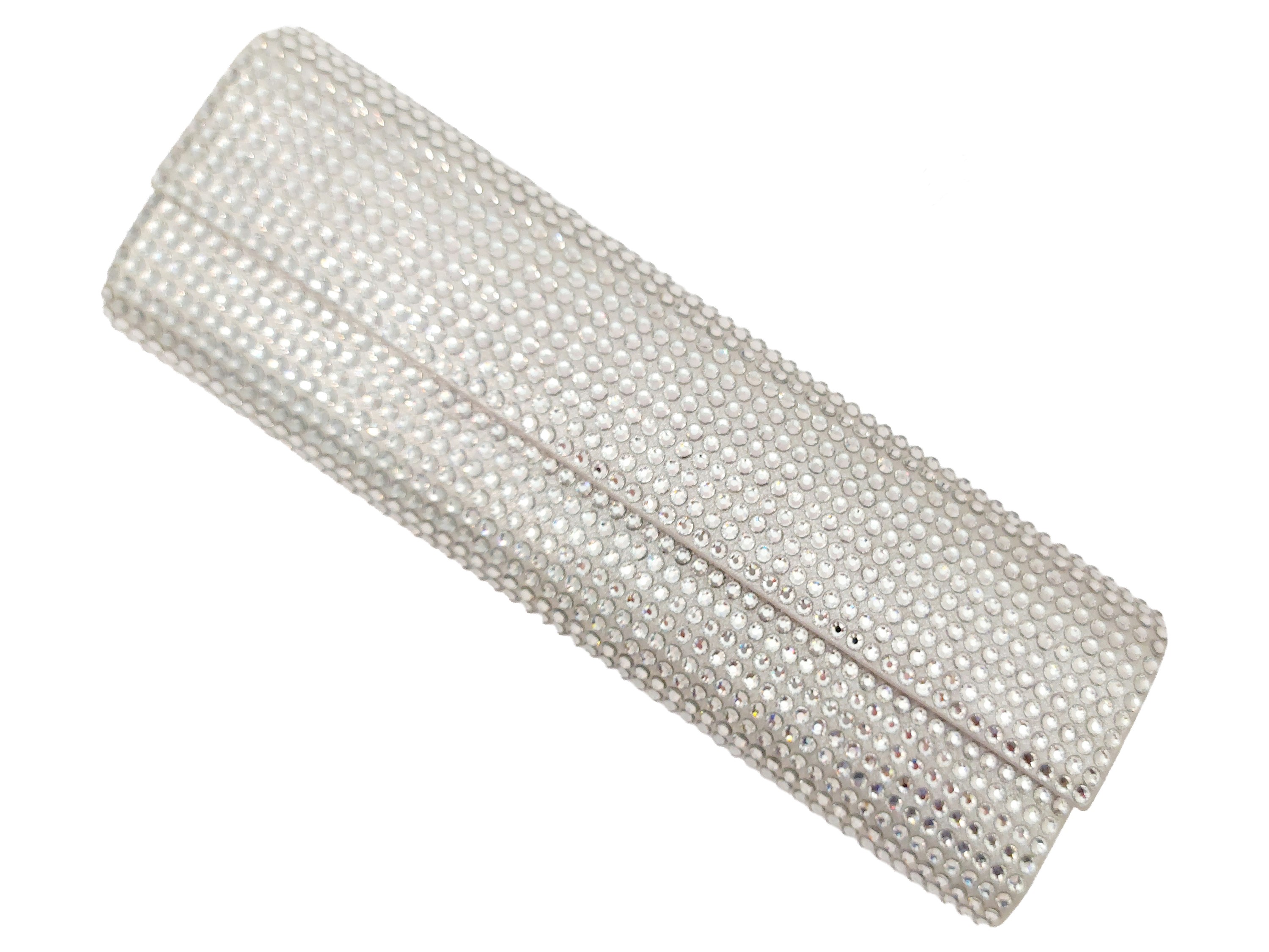 Rodo - Clutch in Pelle Argento Metallizzato