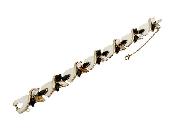 Trifari - Semi-rigid plate bracelet  - Auction Vintagemania - Maison Bibelot - Casa d'Aste Firenze - Milano