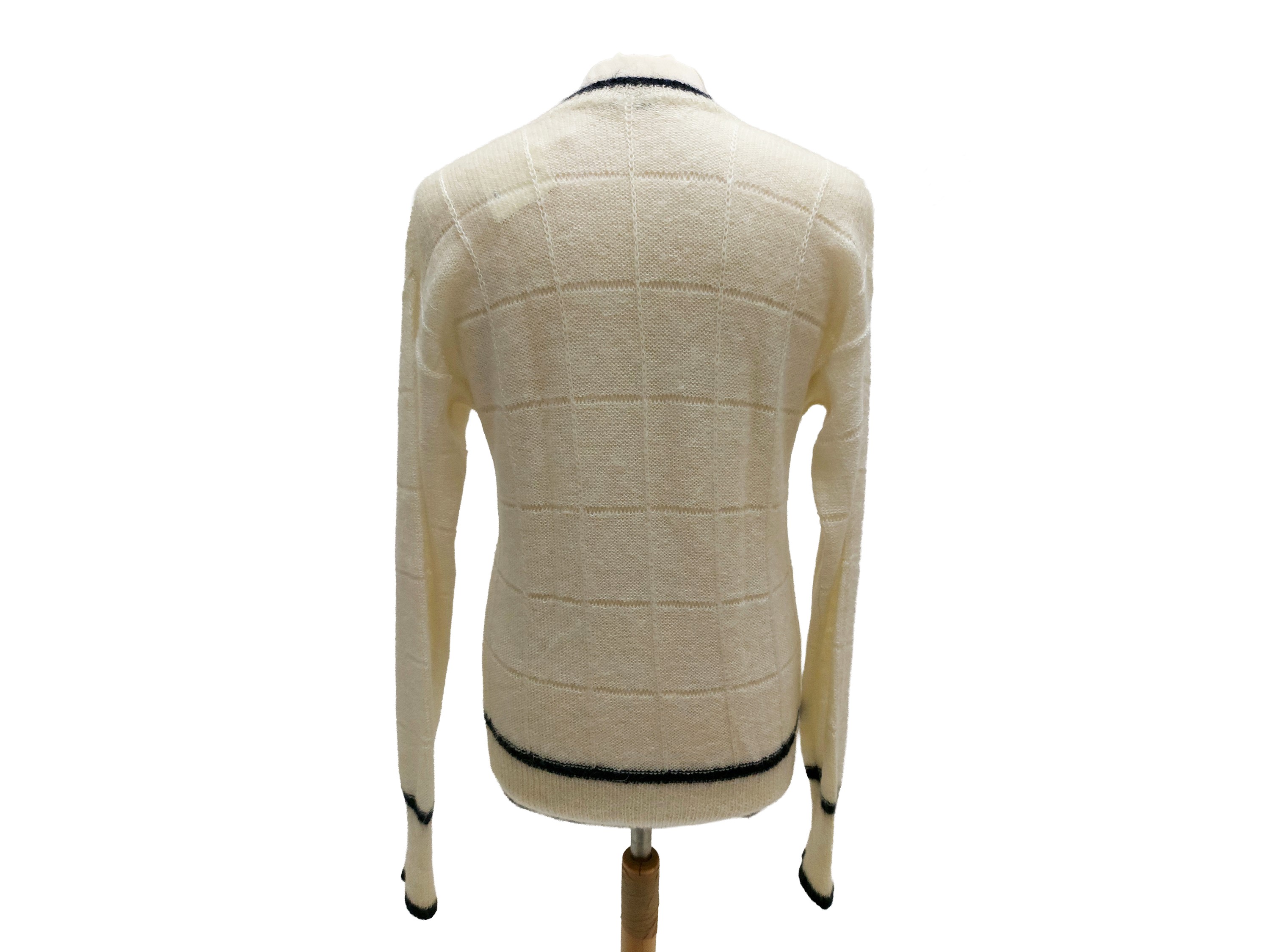 Maglione da Tennis in Mohair Panna, L'uomo di Milena Moselli