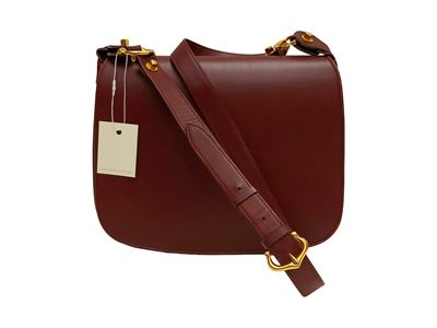 Must de Cartier, Borsa a tracolla in pelle bordeaux