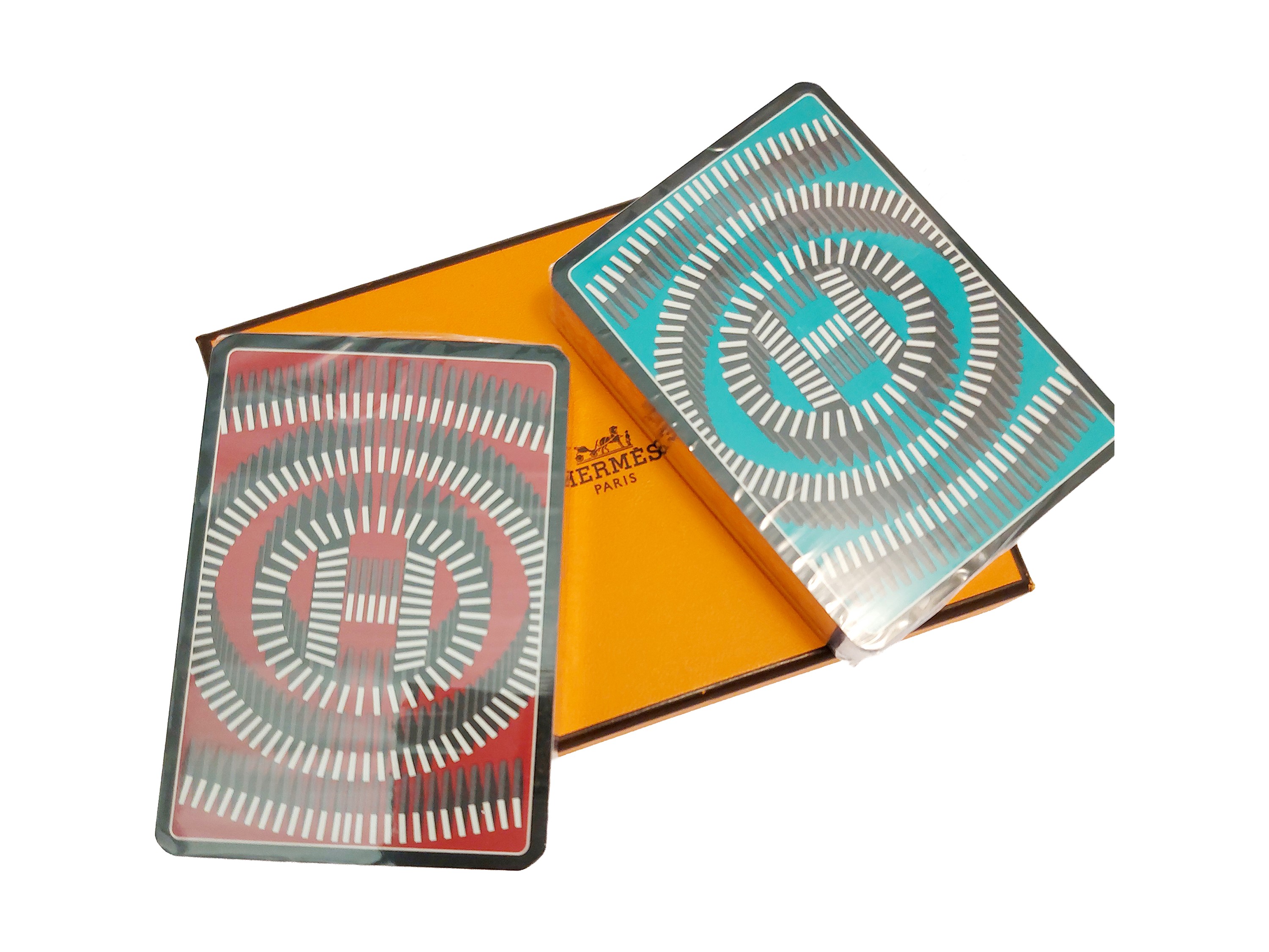Hermès - Set di Carte da Gioco "L'effet Domino"