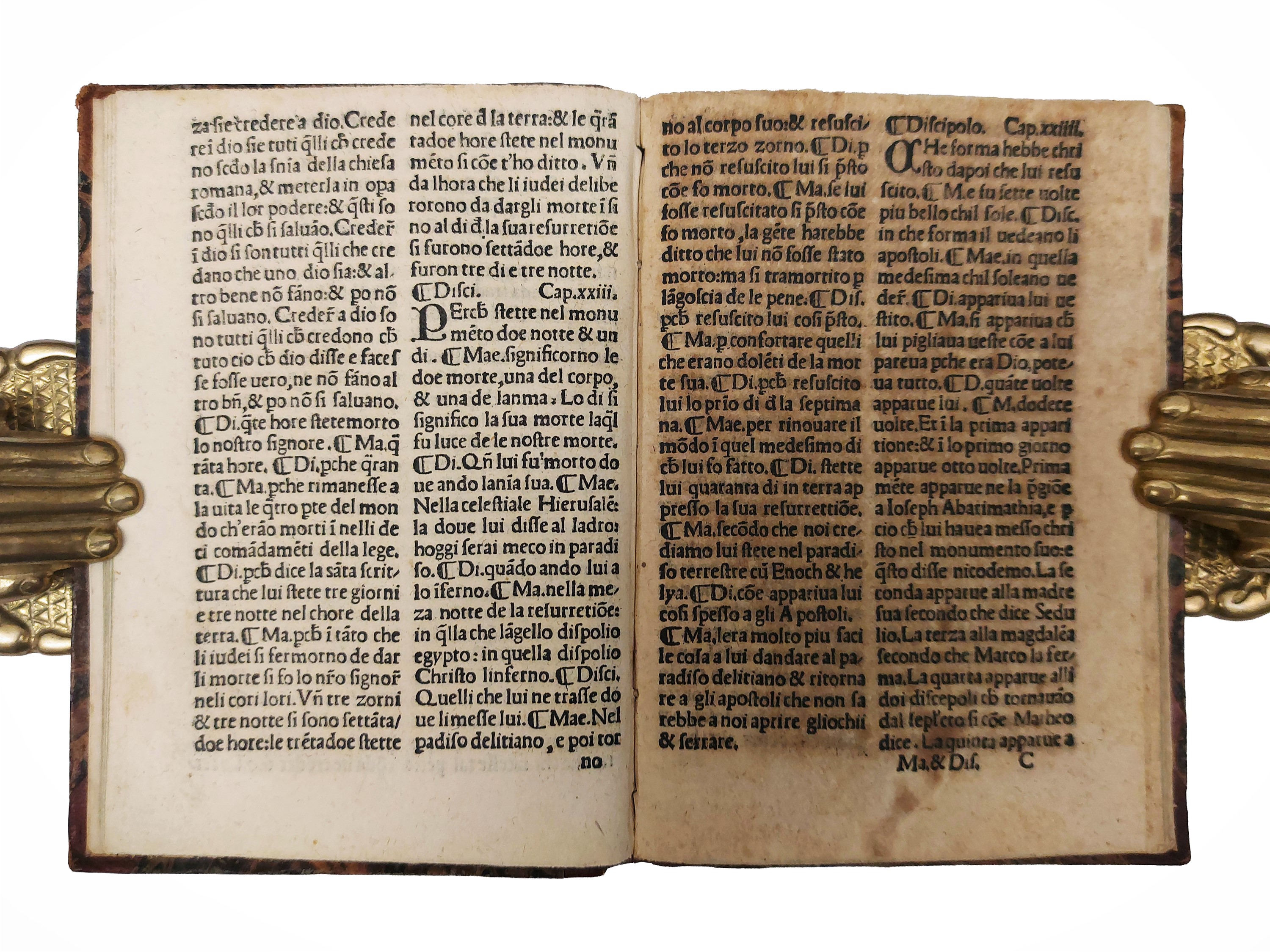 Honorius Augustodunensis - Il Maestro e il Discipolo. Lucidario in lingua toscana, Venezia 1525