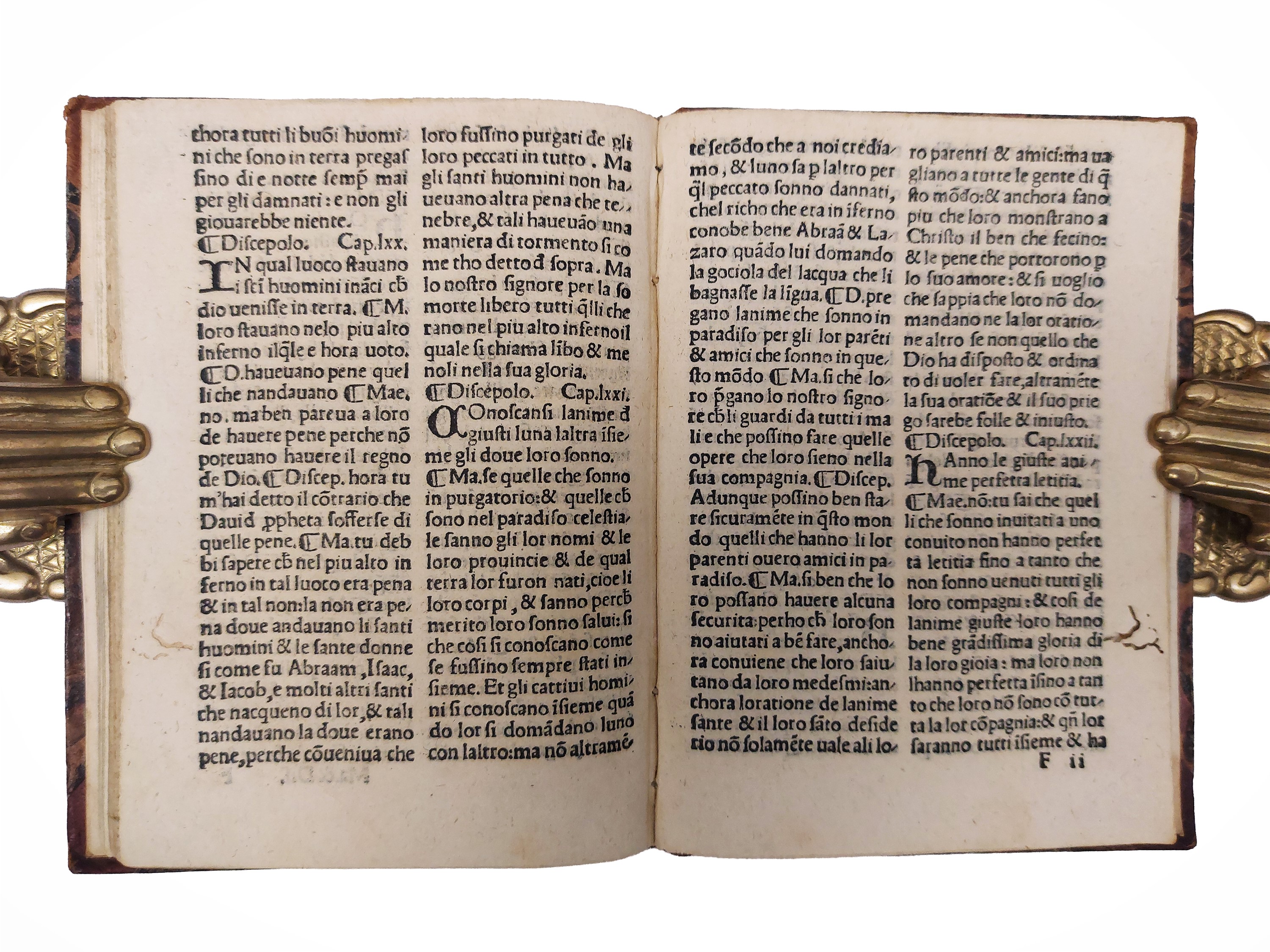 Honorius Augustodunensis - Il Maestro e il Discipolo. Lucidario in lingua toscana, Venezia 1525