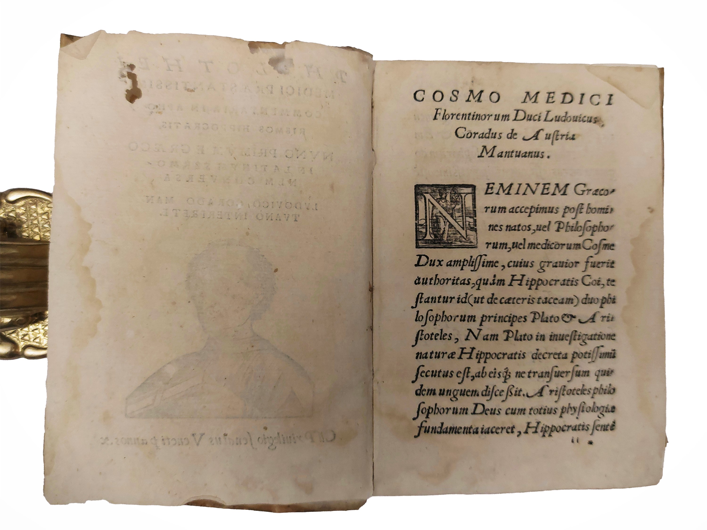 Theophilus Protospatharius - Commentaria in aphorismos Hippocratis (prima edizione completa), 154...