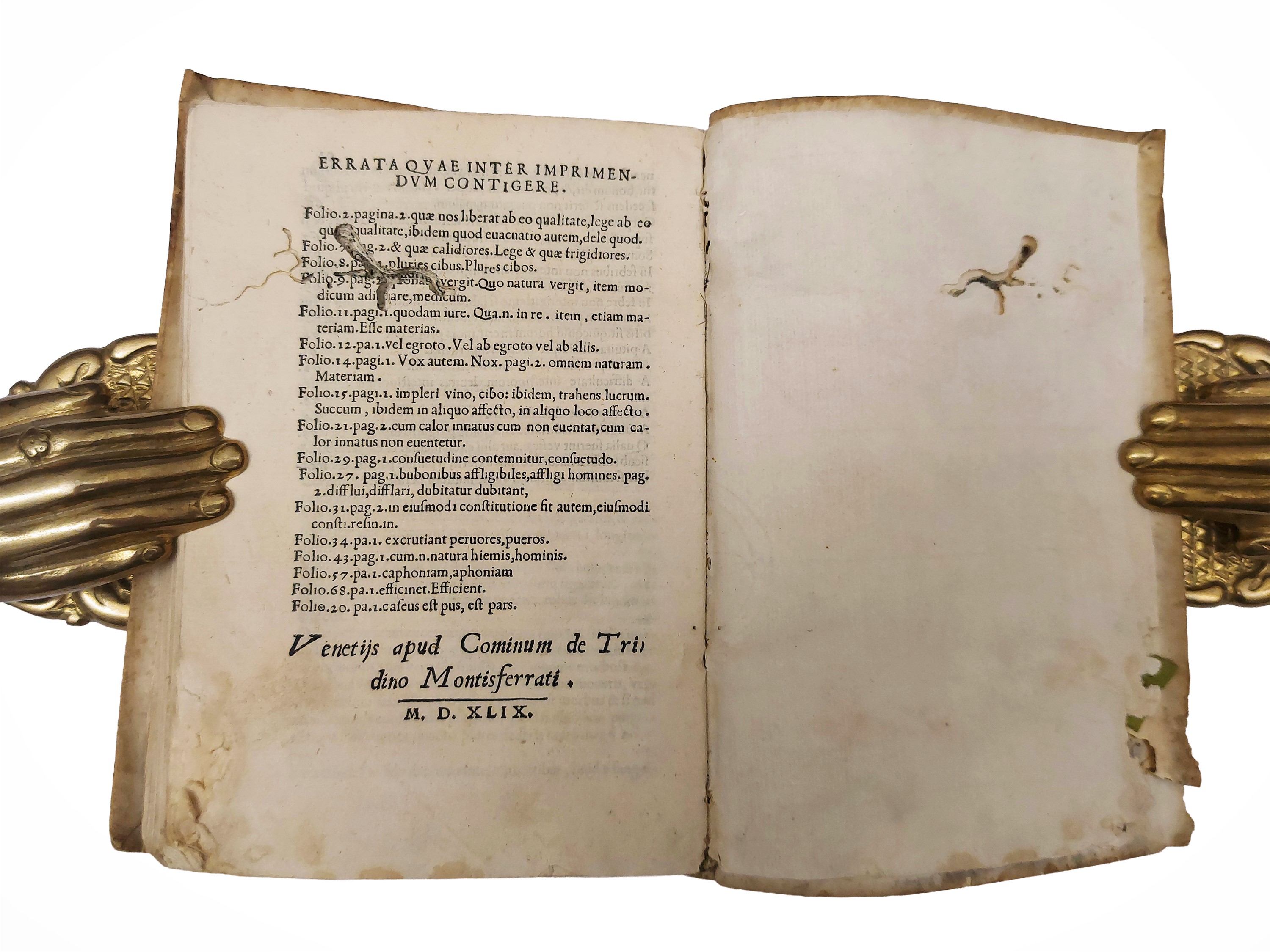 Theophilus Protospatharius - Commentaria in aphorismos Hippocratis (prima edizione completa), 154...