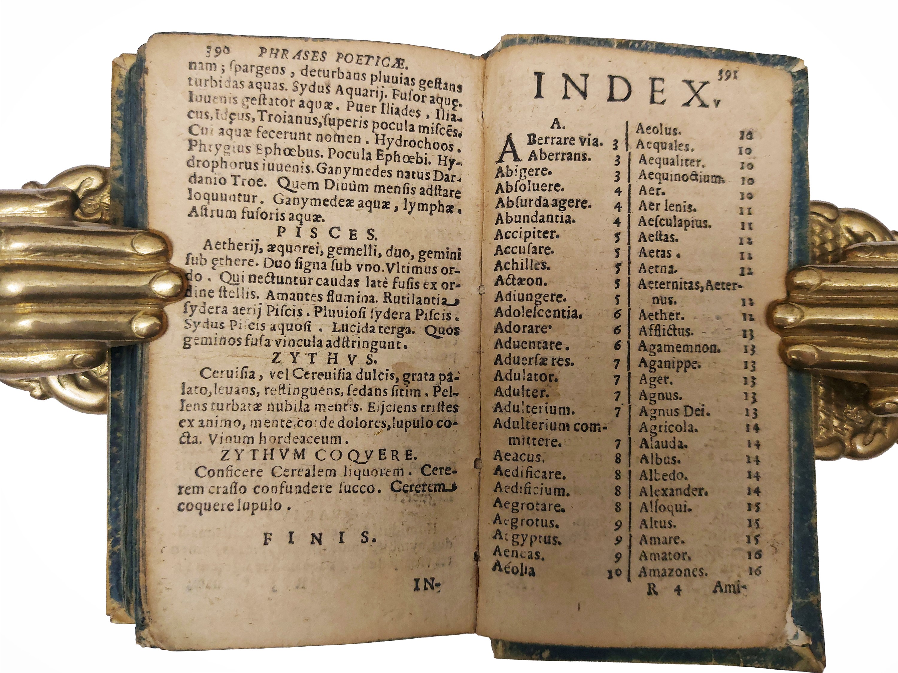 Phrases elegantiae, poeticae. Epitheta, anthitheta, florilegio scolastico, Mutinae, 1626