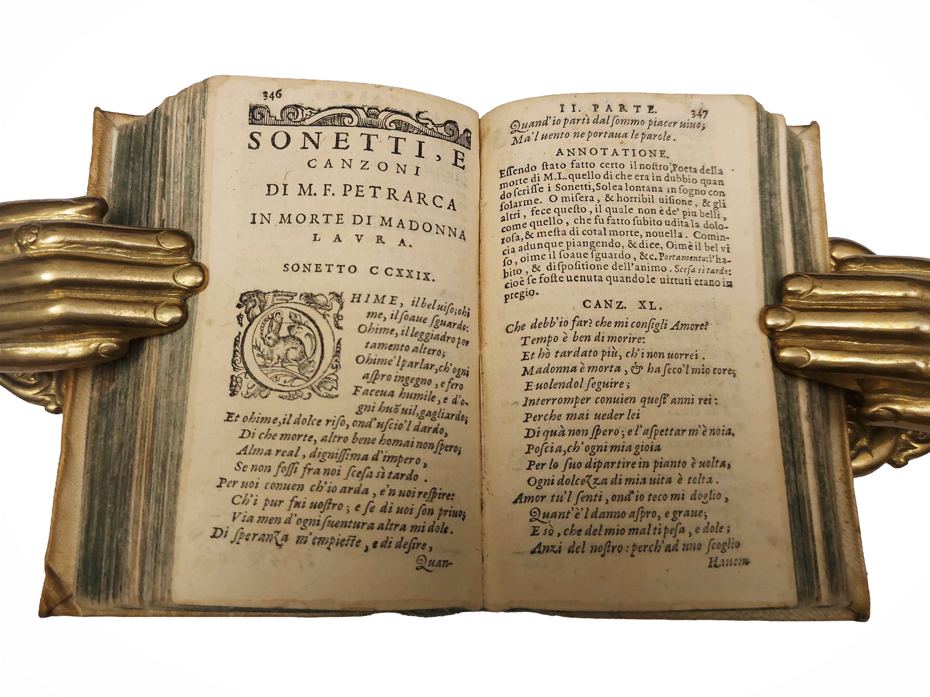 Il Petrarca con nuove spositioni, edizione veneziana (1586)