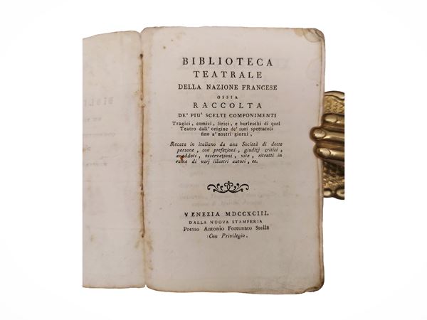 Biblioteca teatrale della nazione francese