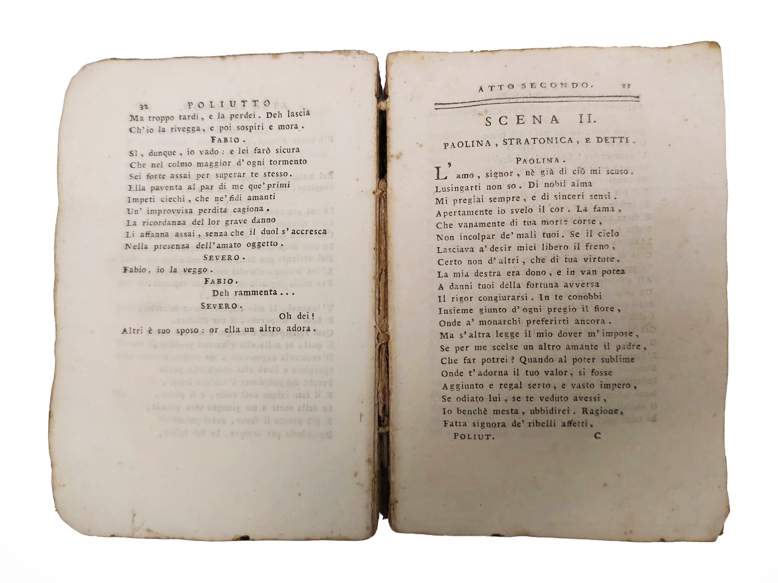 Raccolta di componimenti teatrali, Venezia, 1793