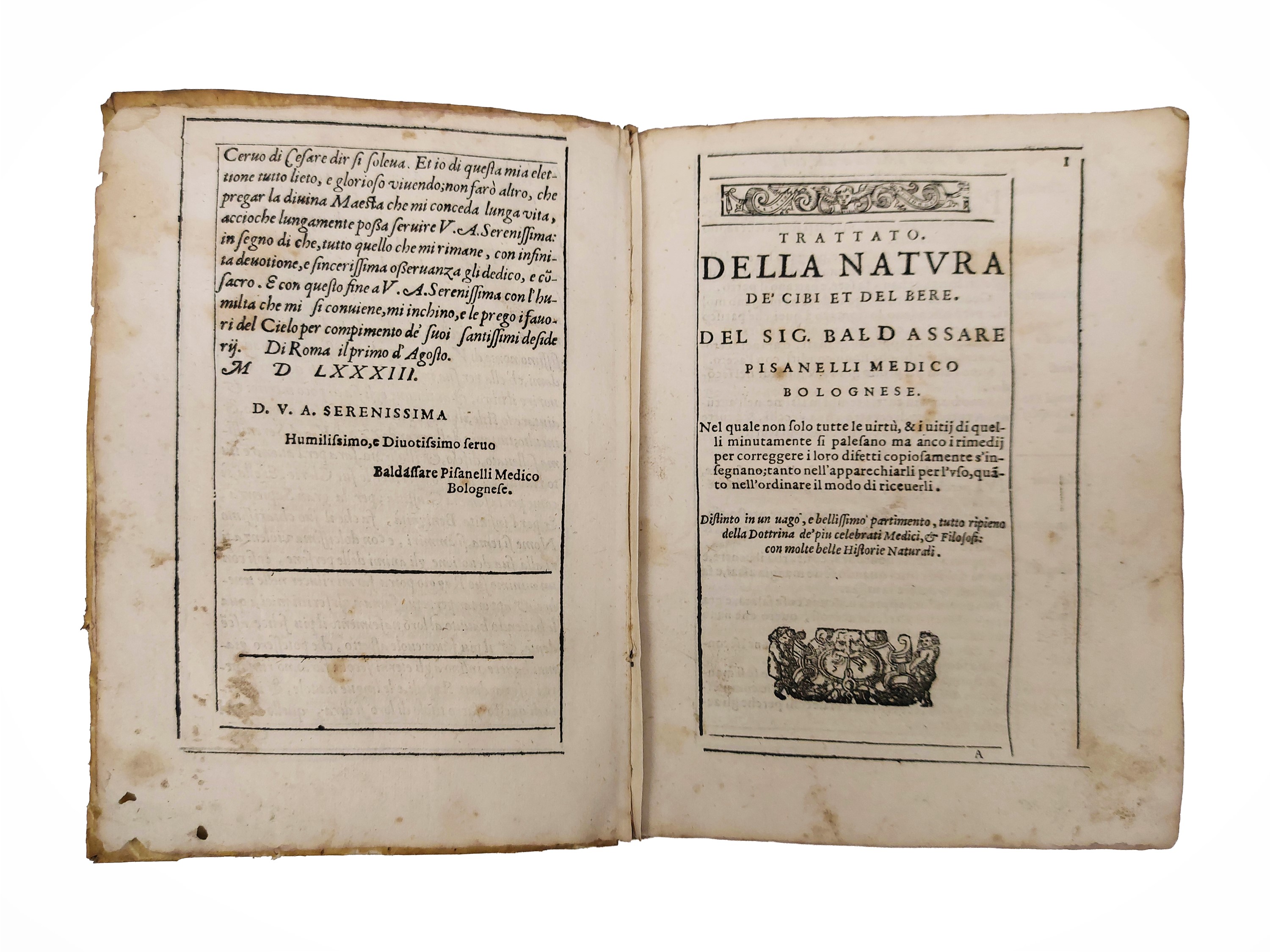 Baldassare Pisanelli - Trattato della natura de' cibi et del bere