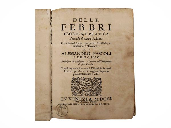 Alessandro Pascoli - Delle febbri
