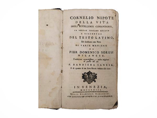 Della vita degli eccellenti comandanti