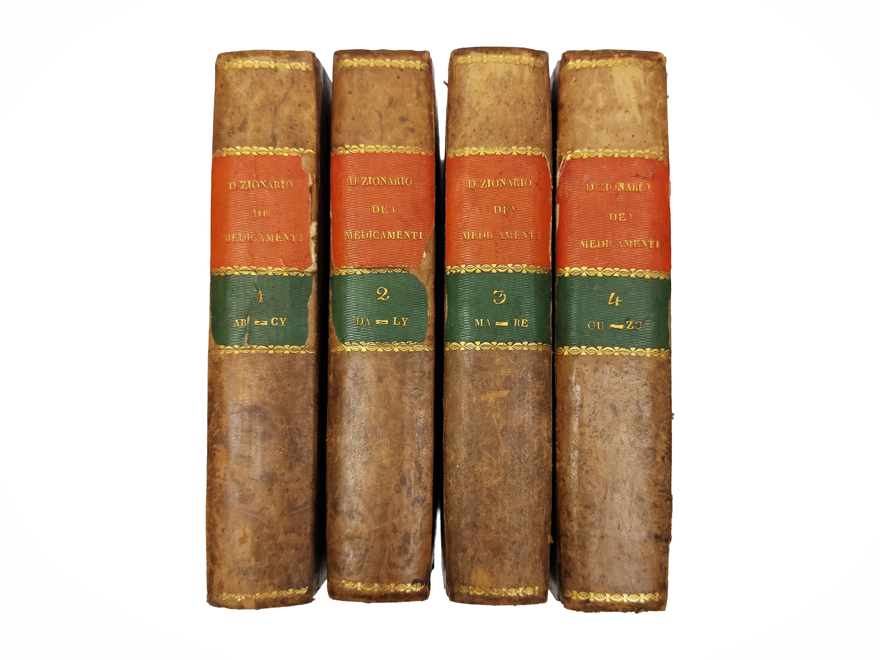 Dizionario de' medicamenti, ad uso de' medici e de' farmacisti (trattato di farmacia), 1827-1832