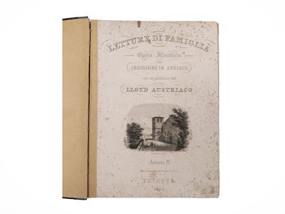 Tipografia del Lloyd Austriaco, Letture di Famiglia (Trieste), incisioni in acciaio, 10 volumi