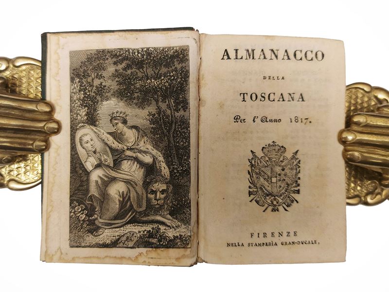 Almanacco della Toscana per l’anno 1817, Firenze, nella Stamperia Gran-Ducale
