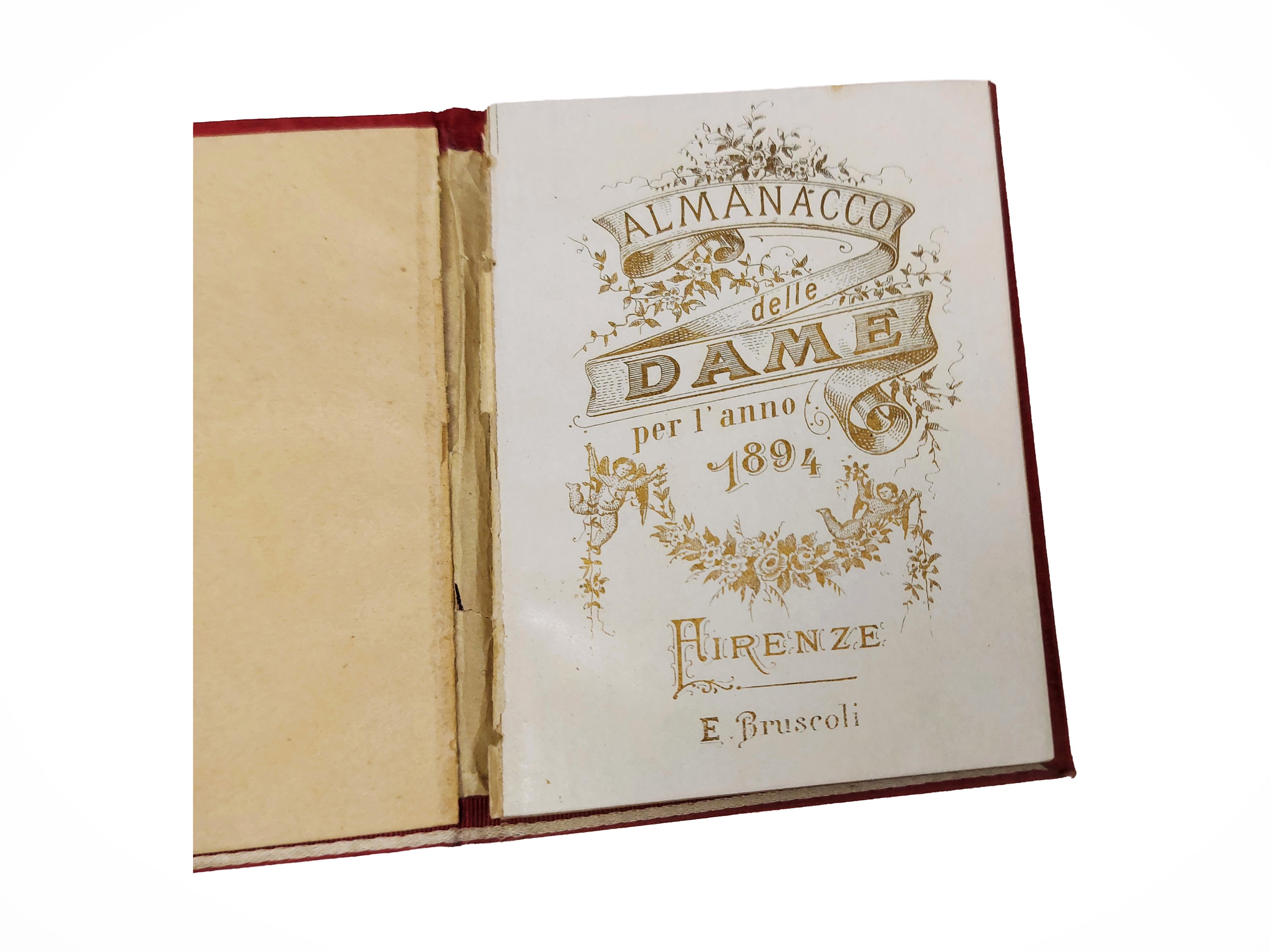Almanacco delle Dame per l’anno 1894, Firenze: E. Bruscoli