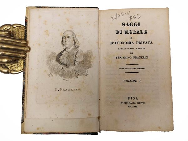 Saggi di morale e d'economia privata