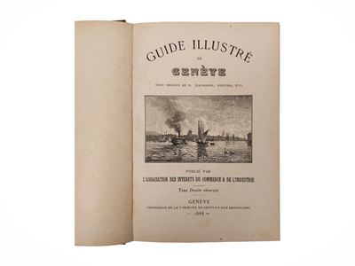 E. Jeanmaire (illustrazioni), Guide illustré de Genève, 1888