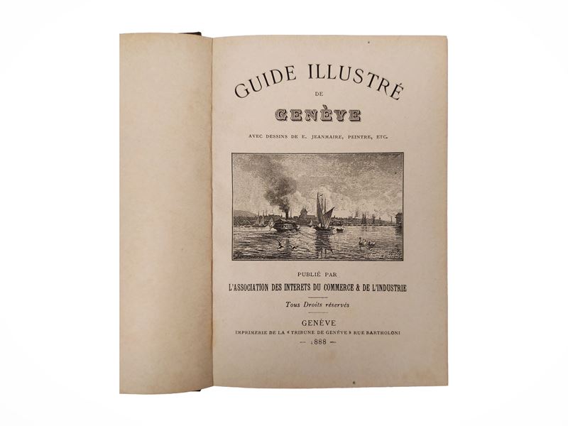 E. Jeanmaire (illustrazioni), Guide illustré de Genève, 1888
