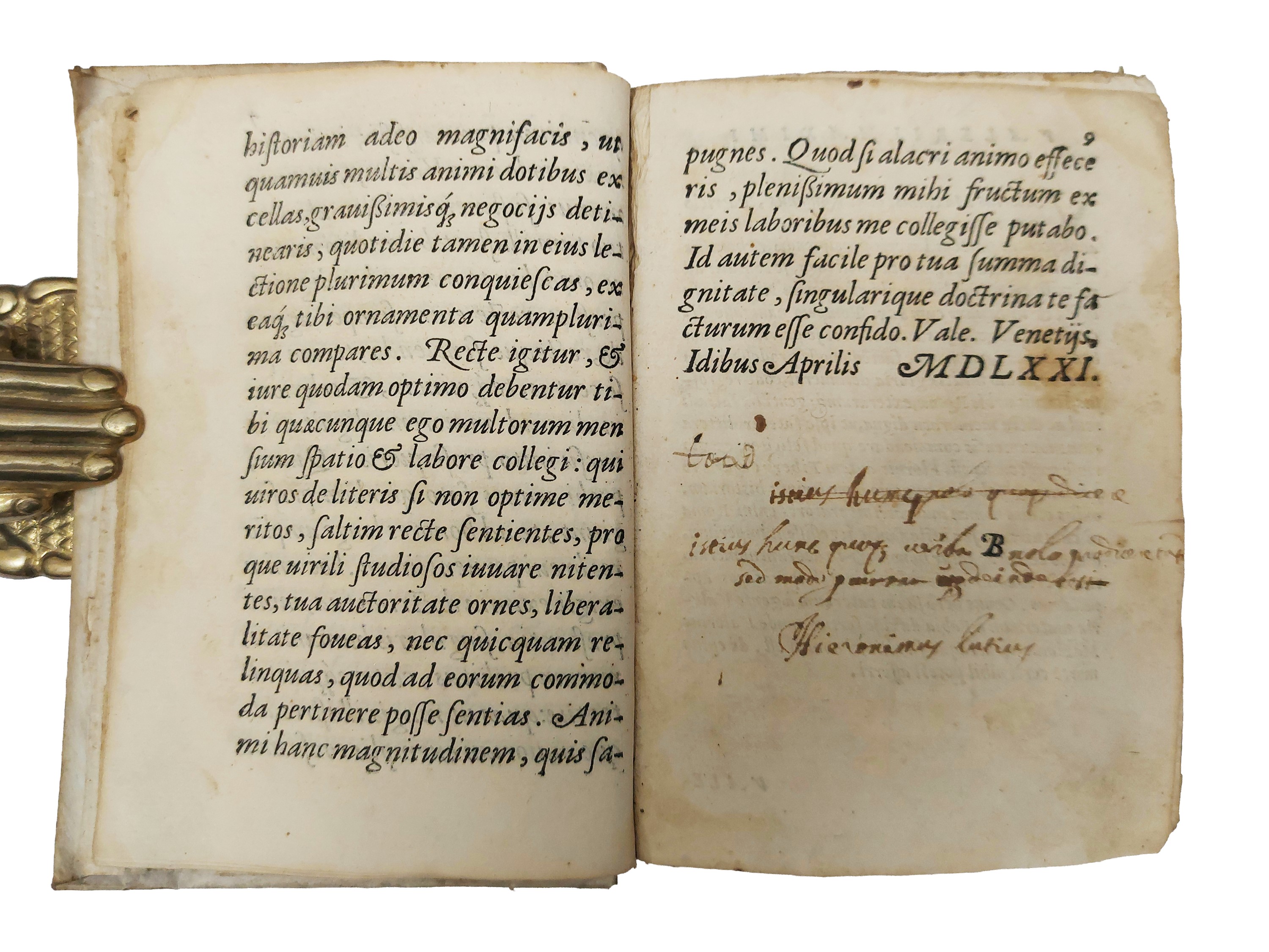 Valerius Maximus - Dictorum factorumque memorabilium libri IX, Venezia 1571
