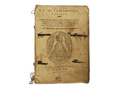 La vita e le metamorfosi di Ovidio (edizione 1584, xilografie narrative)