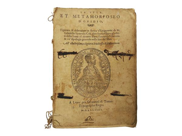 La vita et Metamorfoseo d'Ovidio