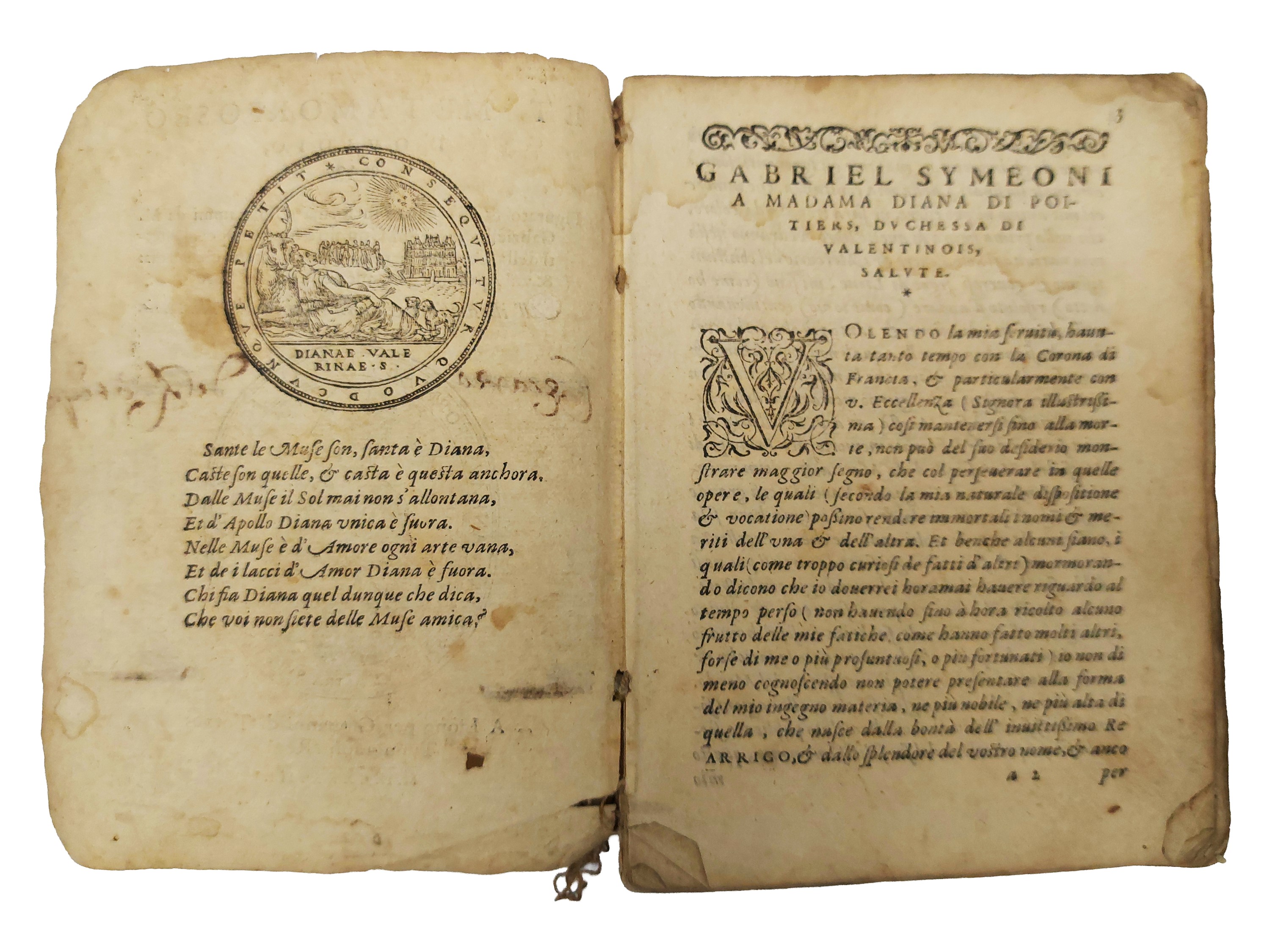 Gabriele Simeoni - La vita e le metamorfosi di Ovidio (edizione 1584, xilografie narrative)