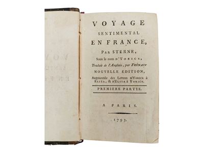 Voyage sentimental en France (Traduzione dal saggio di Yorick), 1793