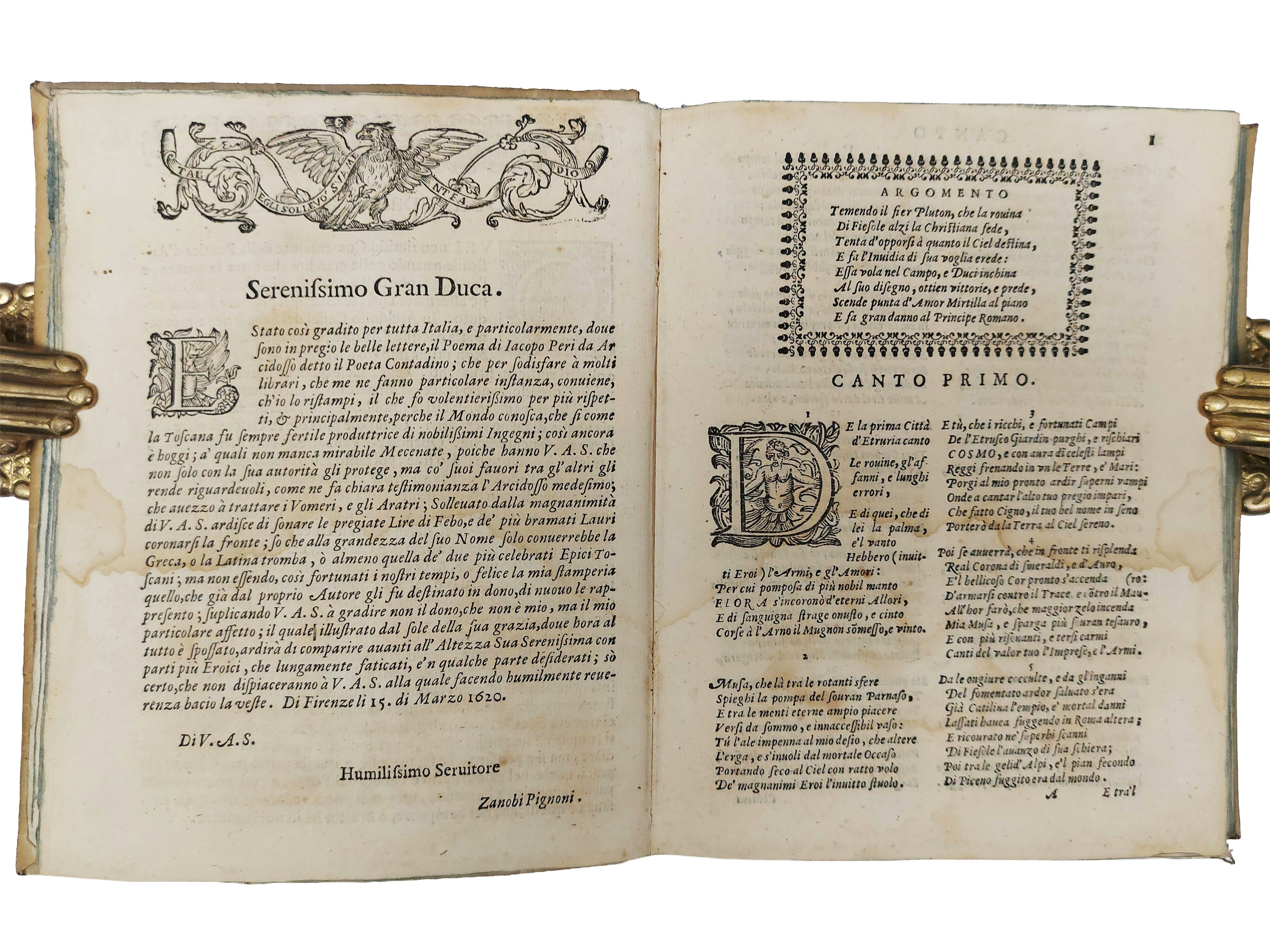 Giovanni Domenico Peri - Fiesole distrutta (seconda edizione, 1621)
