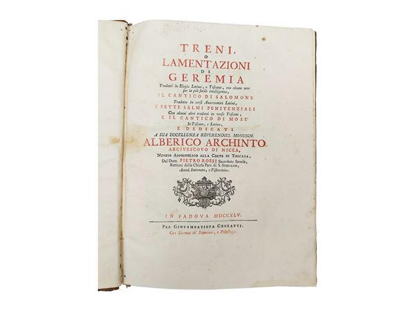 Pietro Rossi - Treni, o Lamentazioni di Geremia