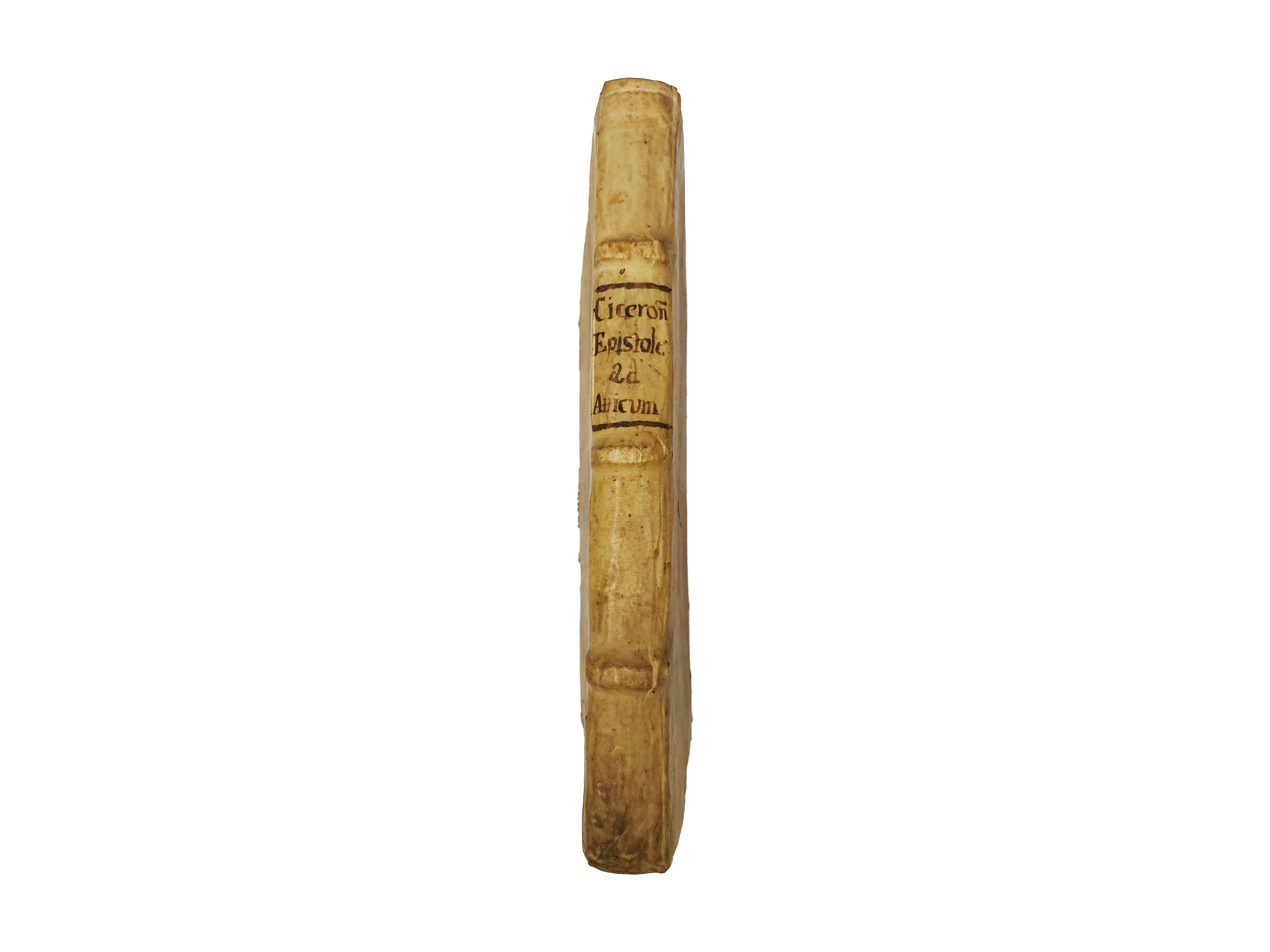 Cicero Marco Tullio - Cicerone (Marco Tullio), Epistolae ad Atticum, con note manoscritte e appar...