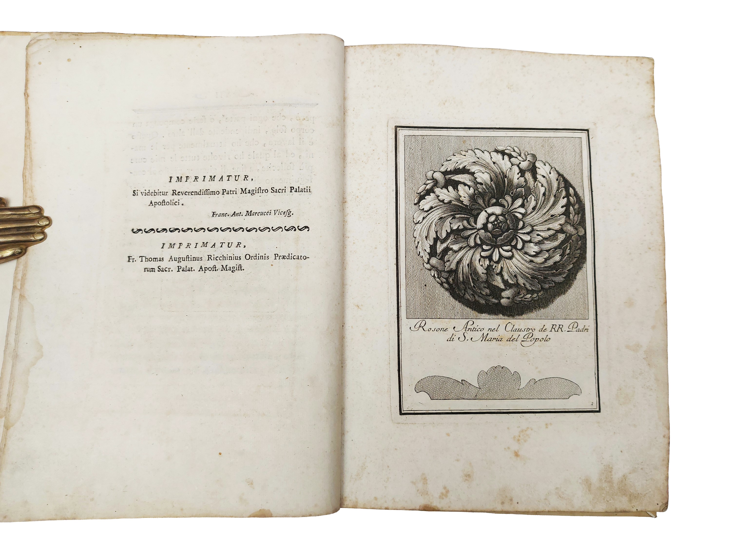 Carlo Antonini - Manuale di ornamenti con rosoni antichi (Volume I)