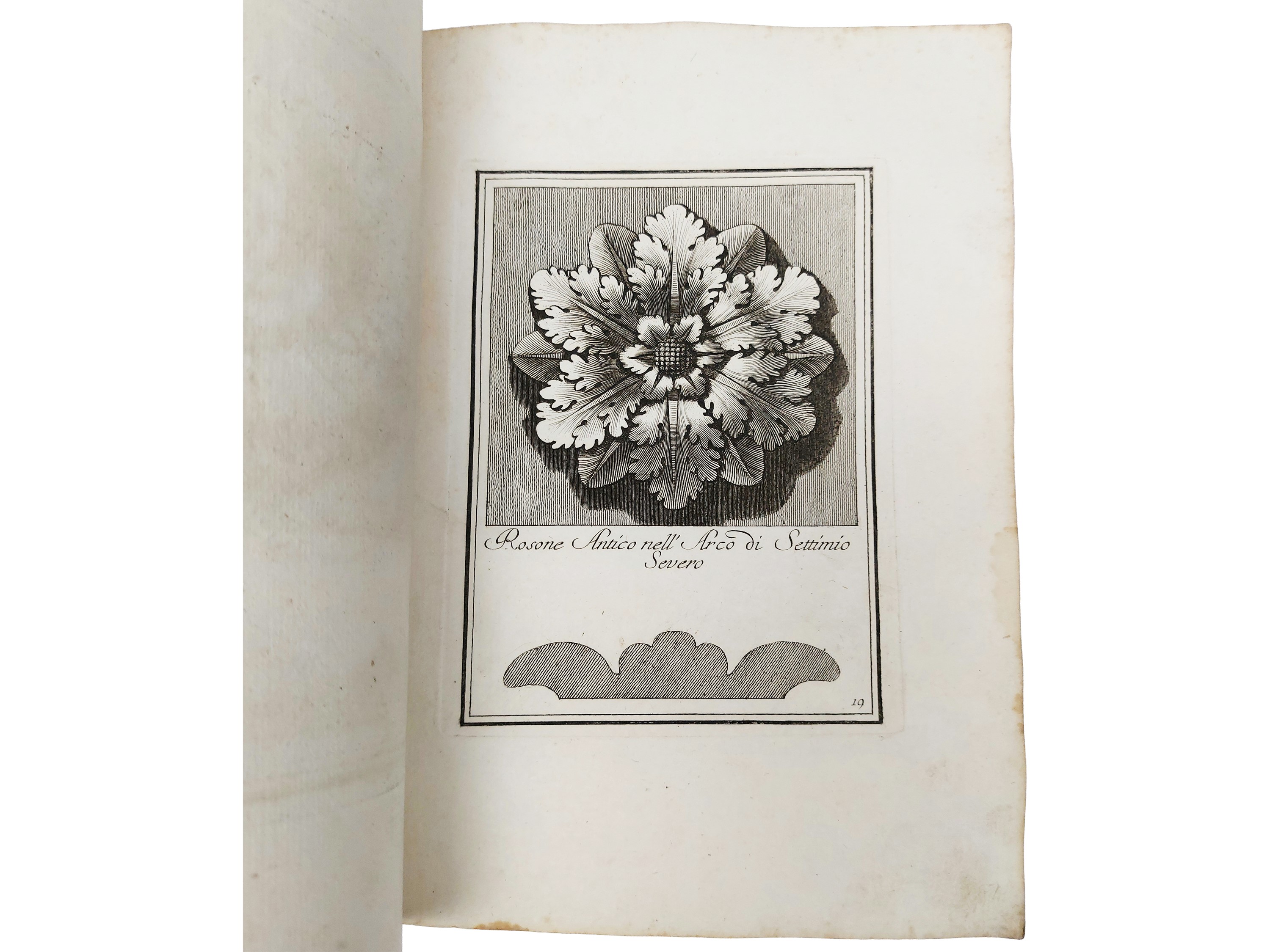 Carlo Antonini - Manuale di ornamenti con rosoni antichi (Volume I)
