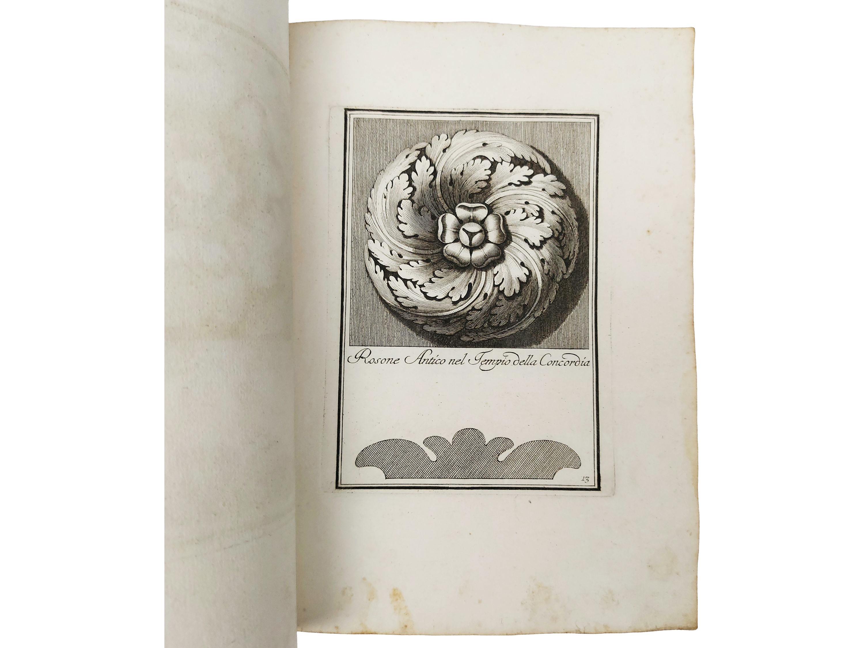 Carlo Antonini - Manuale di ornamenti con rosoni antichi (Volume I)