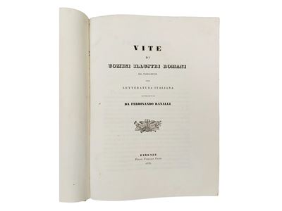 Vite di uomini illustri romani (2 volumi)