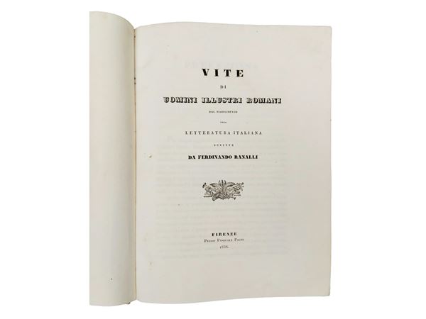 Vite di uomini illustri romani