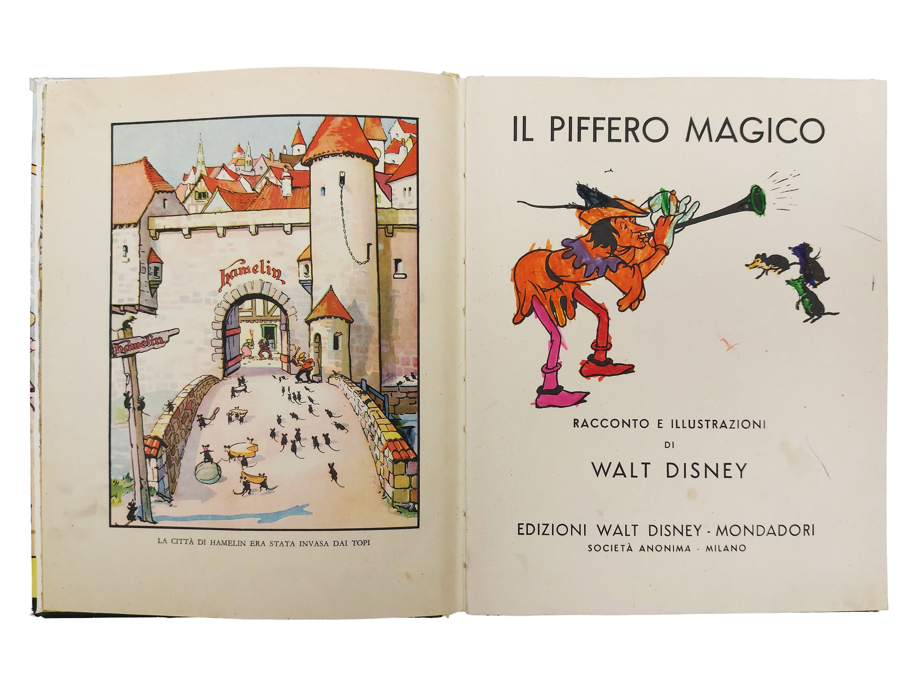 Walt Disney, Il piffero magico