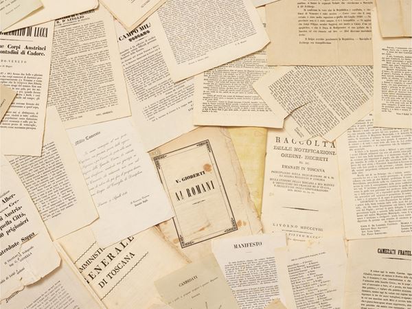 Collection of Risorgimento documents