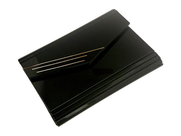 Clutch in resina nera