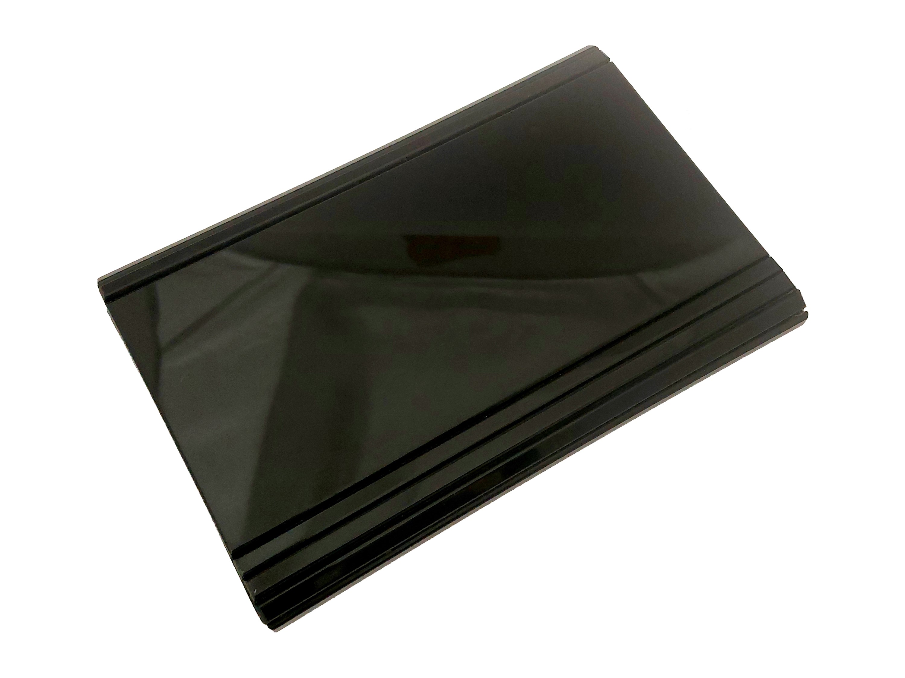 Clutch in Resina Nera