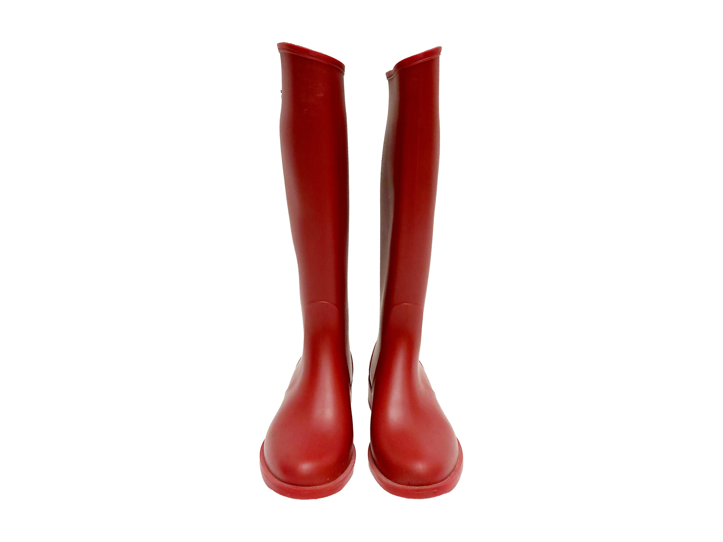Salvatore Ferragamo - Galosce in Gomma Rossa